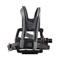 Wellgo B197T Resin Large Platform Pedal Set with Clip & Strap