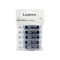 Lezyne 20 Gram CO Cartridges 5 Pack