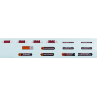 Bontrager Wheelsystem Replacement Aeolus XXX 2 Decal Set