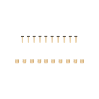 Tektro Hydraulic Brake Olive and Barb Hose Fittings - 10 Pack