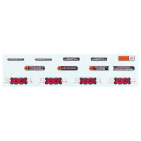 Bontrager Wheelsystem Replacement Aeolus XXX 4 Decal Set