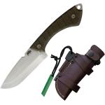 Lord & Field Frontiersman Survival Knife&comma; 1095 Carbon Steel