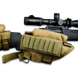 Rifle Cheek Rest w/ ammo and admin pouch