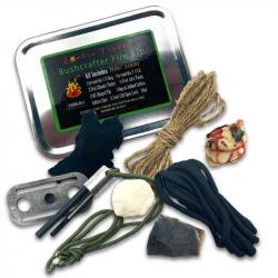 Zombie Tinder Bushcrafter Fire Kit - Made in USA