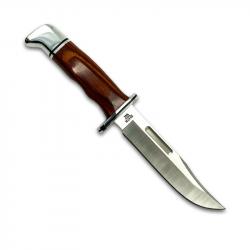 Buck Knives 119 BattlBox Special (420 Steel&comma; Cocobola Scale&comma; Leather Sheath)