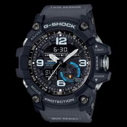 Casio G-Shock Watch&comma; Master of G Mudmaster Series&comma; Black-Gray