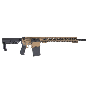 Patriot Ordnance Factory (POF) Revolution Direct Impingement Gen 4 308 Rifle - 16.5" (M-LOK) Burnt Bronze - Patriot Ordnance Factory (Pof)