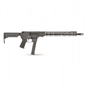 CMMG Resolute MkGs PCC Semi-auto 9mm 16.1 inch Barrel Sniper Gray 33+1 Rds. Accepts Glock Mags