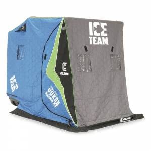 Clam Yukon XT Ice Team Edition Thermal Ice Fishing Shelter 2-Person
