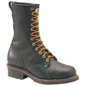 Men's Carolina 10 inch Steel Toe Linesman Boots Black
