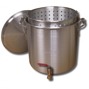 King Kooker 160 Quart Aluminum Boiling Pot with Valve