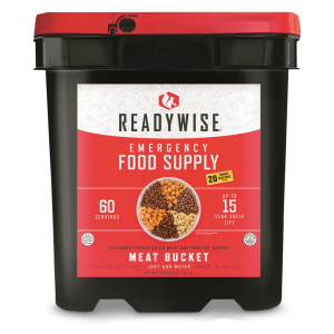 ReadyWise Emergency Food Freeze Dried Meat  &  Poultry Bucket 60 Servings