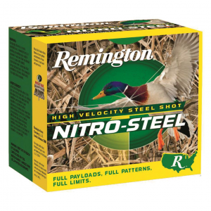 Remington Nitro-Steel High-Velocity 20 Gauge 3 inch Shot Shells 1 oz. 250 Rounds