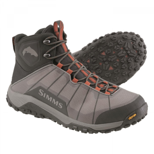 Simms Men's Flyweight Wading Boots Vibram Rubber Outsole