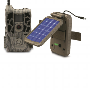 Stealth Cam Reactor Cellular Trail Camera with 3000 mAh Sol-Pak Solar Battery Pack 26MP