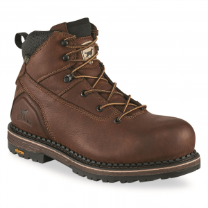 Irish Setter Men's Edgerton 6 inch Waterproof Non-Metallic Safety Toe Work Boots