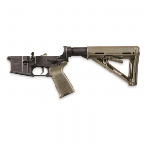 Anderson Complete Assembled AR-15 Lower Receiver Multi-Cal Magpul Stock and Grip Olive Drab