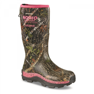 DryShod Women's NOSHO Ultra Hunt Camo Neoprene Rubber Winter Hunting Boots -50 degreesF