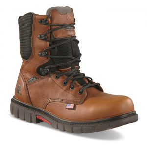 Rocky Men's Worksmart USA 8 inch Waterproof Safety Toe Work Boots