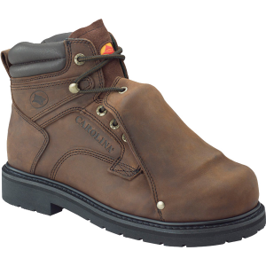 Men's Carolina 6 inch Steel Toe Metatarsal Boots Dark Brown