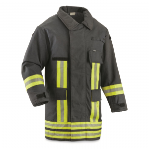 German Municipal Surplus GORE-TEX Fireman's Jacket Used