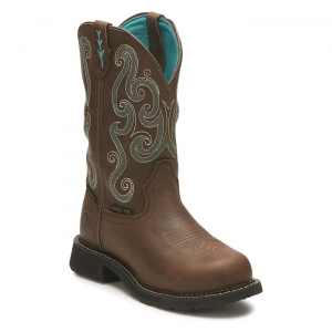 Justin Women's Tasha Waterproof Steel Toe Work Boots