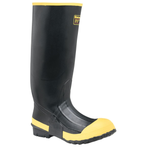 Men's LaCrosse(R) 16" Premium Steel Toe / Steel Midsole Knee Work Boots Black