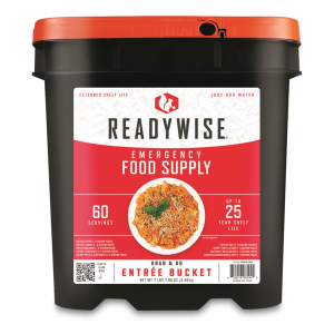 ReadyWise Entree Only Grab  &  Go Emergency Food Supply 60 Servings
