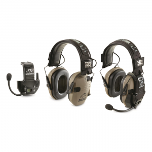 HQ ISSUE Walker's Razor Electronic Ear Muffs with Walkie Talkie 2 Pack