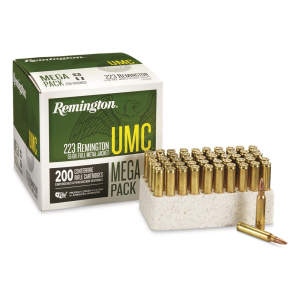 Remington UMC .223 Remington MC 55 Grain 200 Rounds ington UMC .223 Remington MC 55 Grain 200 Rounds Ammo