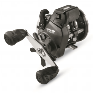 Daiwa Sealine SL-3 Line Counter Reel with Dual Knob Paddle Handle Size 20 4.2:1 Right Hand