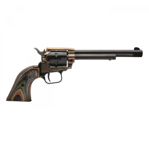 Heritage Rough Rider Revolver .22LR Rimfire 6.5 inch Barrel Camo Laminate Grips 6 Rounds