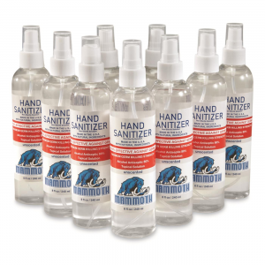 Mammoth Coolers 8 oz. Hand-Sanitizer Bottles 9 Pack