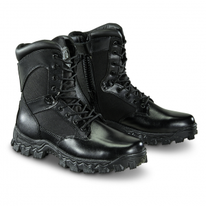 Rocky Men's 8 inch Alpha Force Waterproof Side-Zip Duty Boots
