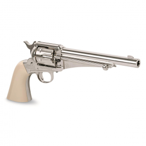 Crosman CO2 Replica Remington 1875 Single Action Army Revolver 6 inch Barrel Dual Caliber BB or Pellet