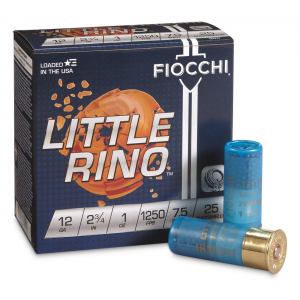 Fiocchi Little Rino 12 Gauge Premium Target Handicap 2 3/4 inch 1 oz. 250 Rounds