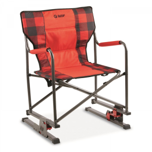 Guide Gear Oversized Director's Bounce Chair Rocking Camp Chair 300-lb. Capacity