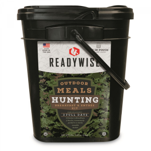 ReadyWise Hunting Bucket Cook-in-Pouch Meals 37.5 Servings