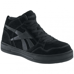 Men's Reebok Composite Toe Hi Top Shoes Black