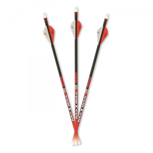 Carbon Express Maxima Red Fletched Arrows 6 Pack