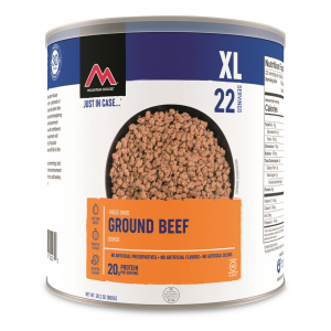 Mountain House Emergency Food Freeze-Dried Ground Beef 22 Servings