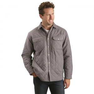 Guide Gear Men's Quilted Flannel Camp Shirt Jacket