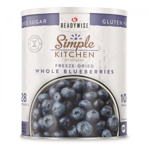 ReadyWise Freeze-Dried Whole Blueberries 28 Serving #10 Can