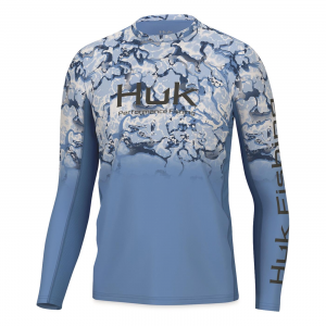 Huk Icon X Reef Fade Long Sleeve Crew