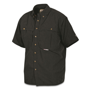 Drake Waterfowl Men's Vented Wingshooter's Shirt Short Sleeve Solid Color - Drake Waterfowl