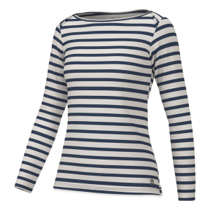 Huk Women's Waypoint Boatneck French Sea Long Sleeve Shirt