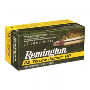 Remington 22 Yellow Jacket .22LR Hollow Point 33 Grain 500 rds.