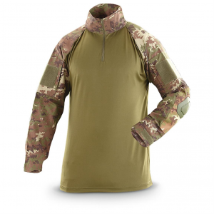 Mil-Tec Arid Tactical Warrior Shirt Woodland Camo