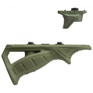 FAB Defense PTK Rubberized M-LOK Angled Foregrip  &  Thumb Stop Combo OD Green