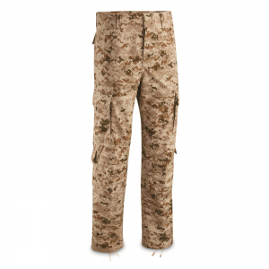 HQ ISSUE U.S. Military Style Ripstop BDU Pants AOR Camo